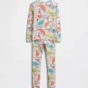 Ensemble de pyjama en coton brossé bio pour enfants
