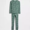 Ensemble de pyjama en coton brossé bio pour enfants