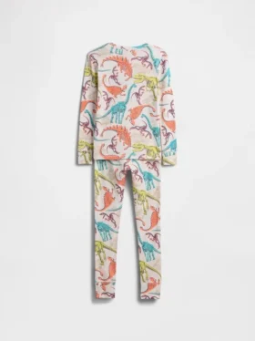 Ensemble de pyjama en coton brossé bio pour enfants