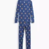 Ensemble de pyjama en coton brossé bio pour enfants