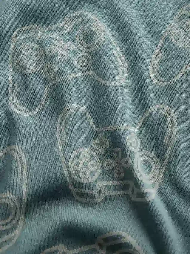 Ensemble de pyjama en coton brossé bio pour enfants