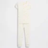 Ensemble de pyjama en coton brossé bio pour enfants et bébés