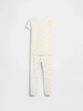 Ensemble de pyjama en coton brossé bio pour enfants et bébés