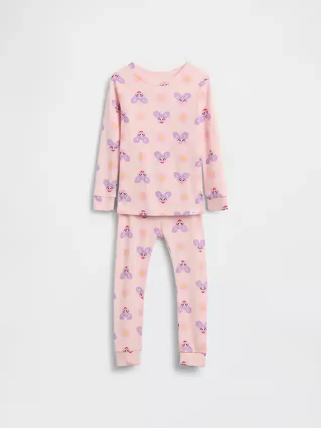 Ensemble de pyjama en coton brossé bio Sesame Street pour Bébé & Enfant