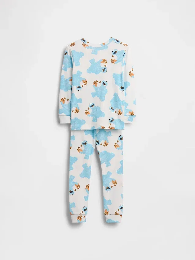 Ensemble de pyjama en coton brossé bio Sesame Street pour Bébé & Enfant
