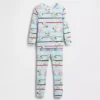 Ensemble de pyjama en coton brossé bio Snoopy pour Bébé & Enfant