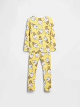 Ensemble de pyjama en coton brossé bio Snoopy pour Bébé & Enfant
