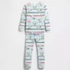 Ensemble de pyjama en coton brossé bio Snoopy pour Bébé & Enfant