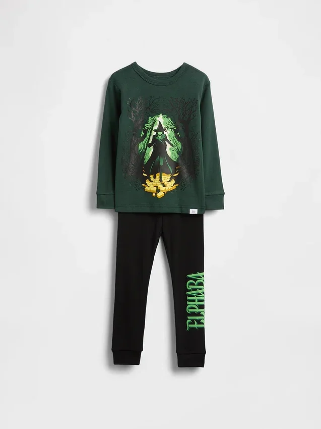Ensemble de pyjama en coton brossé bio « Wicked » pour Bébé & Enfant