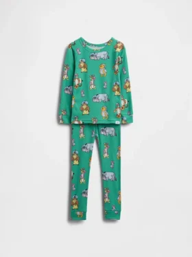Ensemble de pyjama en coton brossé bio Winnie l'ourson pour Bébé & Enfant