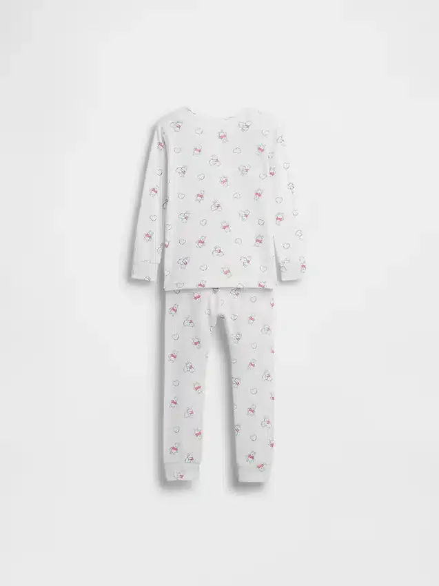 Ensemble de pyjama en coton brossé bio Winnie l'ourson pour Bébé & Enfant