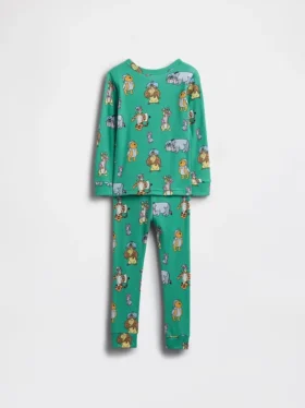 Ensemble de pyjama en coton brossé bio Winnie l’ourson pour Bébé & Enfant