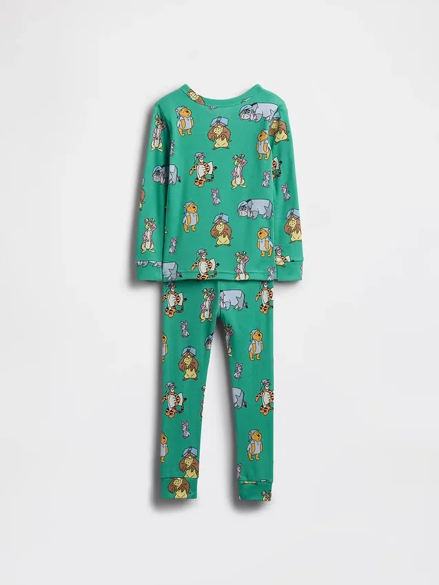 Ensemble de pyjama en coton brossé bio Winnie l'ourson pour Bébé & Enfant