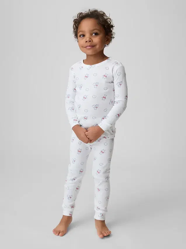 Ensemble de pyjama en coton brossé bio Winnie l'ourson pour Bébé & Enfant