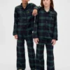 Ensemble de pyjama en flanelle recyclée pour enfants