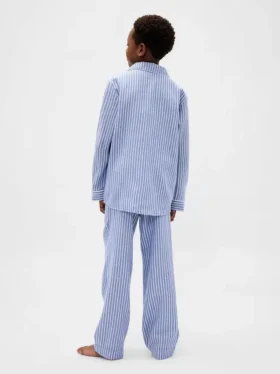 Ensemble de pyjama en flanelle recyclée pour enfants