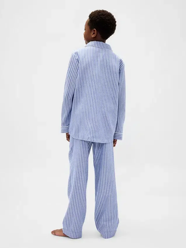 Ensemble de pyjama en flanelle recyclée pour enfants