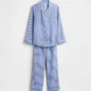 Ensemble de pyjama en flanelle recyclée pour enfants