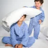 Ensemble de pyjama en flanelle recyclée pour enfants
