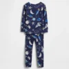Ensemble de pyjama « Espace » en coton brossé bio pour Bébé & Enfant