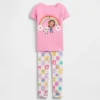 Ensemble de pyjama « Gabby's Dollhouse » en coton brossé bio pour Bébé & Enfant