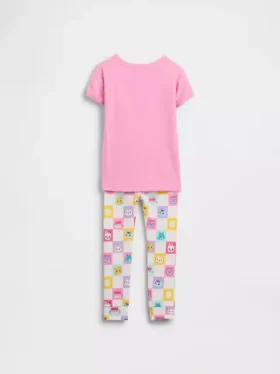Ensemble de pyjama « Gabby’s Dollhouse » en coton brossé bio pour Bébé & Enfant