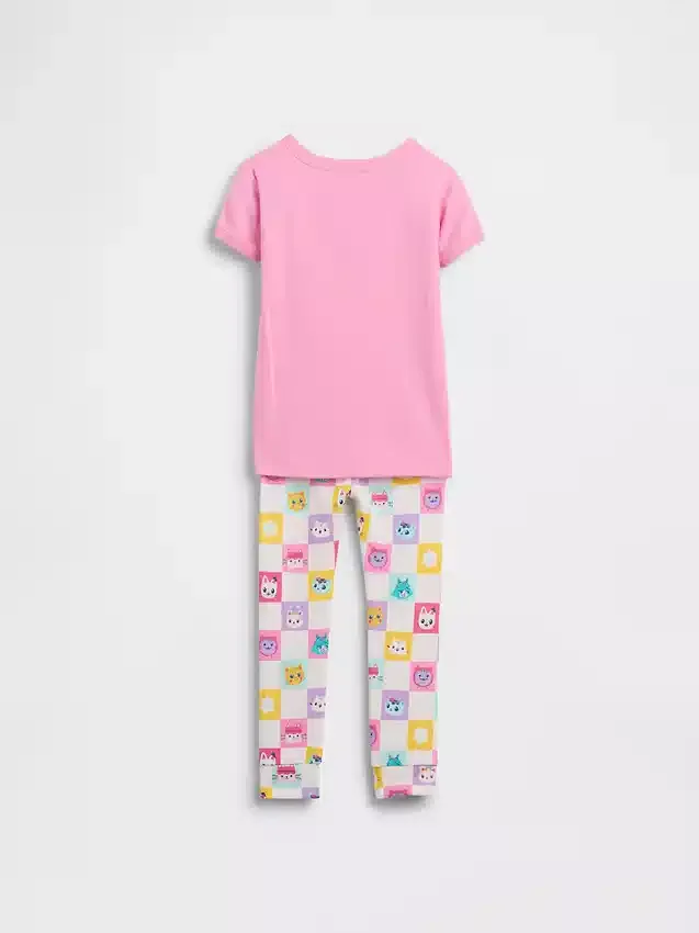Ensemble de pyjama « Gabby's Dollhouse » en coton brossé bio pour Bébé & Enfant