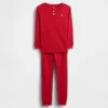 Ensemble de pyjama Henley en coton bio brossé pour Bébé & Enfant