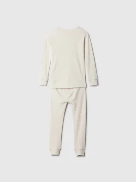 Ensemble de pyjama Henley en coton bio brossé pour Bébé & Enfant