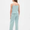 Ensemble de pyjama pour enfant avec débardeur en pointelle recyclé