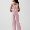 Ensemble de pyjama pour enfant avec débardeur en pointelle recyclé