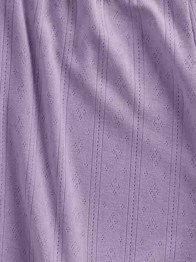 Ensemble de pyjama pour enfant avec débardeur en pointelle recyclé