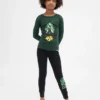Ensemble de pyjama pour enfants « Wicked » en coton brossé bio