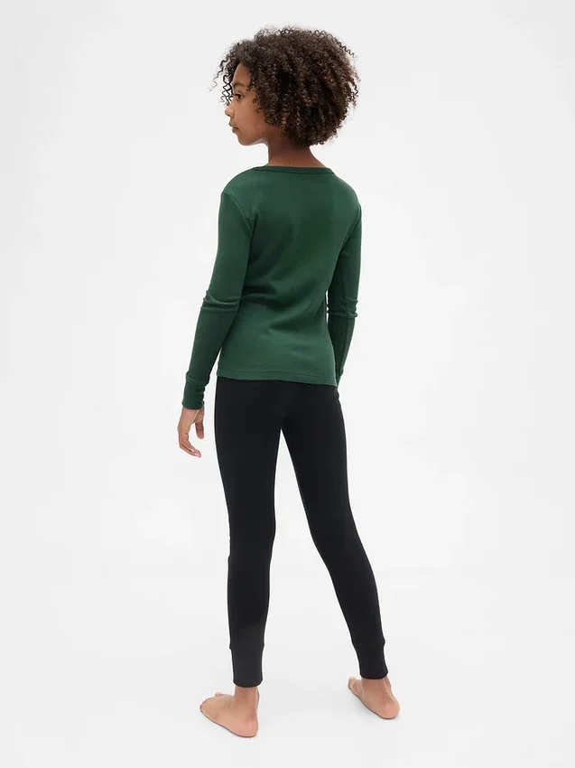Ensemble de pyjama pour enfants « Wicked » en coton brossé bio