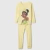 Ensemble de pyjama « Princess » en coton brossé biologique GAP × Disney Baby