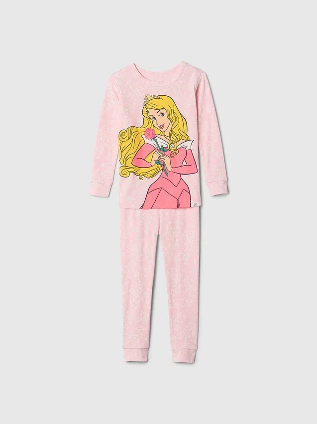 Ensemble de pyjama « Princess » en coton brossé biologique GAP × Disney Baby