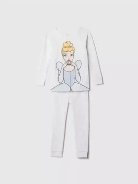 Ensemble de pyjama « Princess » en coton brossé biologique GAP × Disney Baby