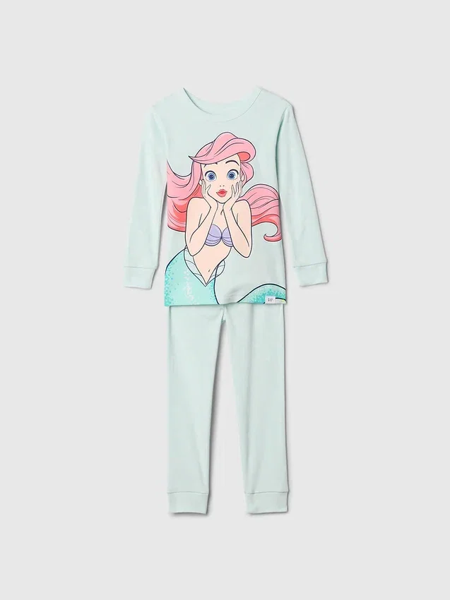 Ensemble de pyjama « Princess » en coton brossé biologique GAP × Disney Baby