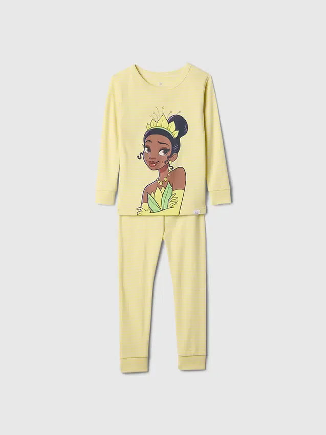 Ensemble de pyjama « Princess » en coton brossé biologique GAP × Disney Baby