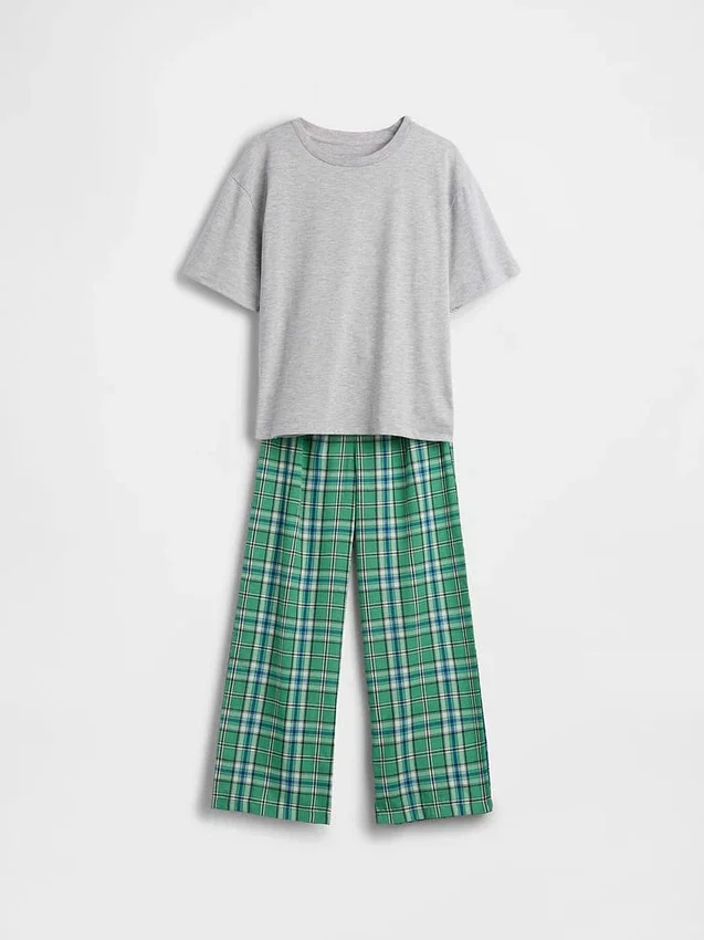 Ensemble de pyjama recyclé pour enfants