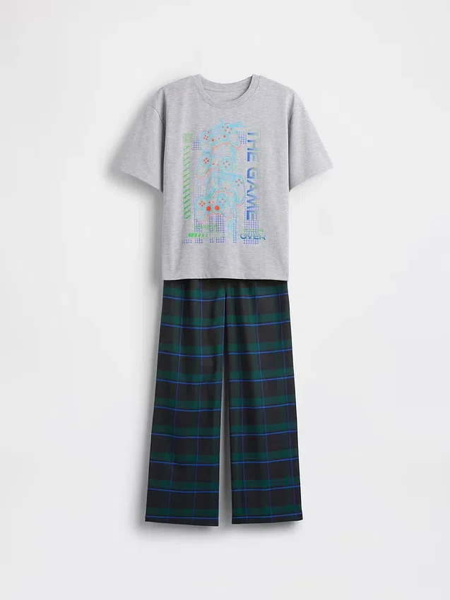 Ensemble de pyjama recyclé pour enfants