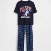 Ensemble de pyjama Snoopy en tissu recyclé pour enfants
