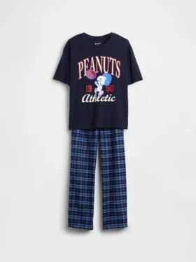 Ensemble de pyjama Snoopy en tissu recyclé pour enfants