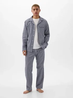 Ensemble de pyjamas en popeline pour adulte