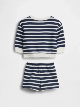 Ensemble de survêtement Baby Vintagesoft à rayures « Bear »
