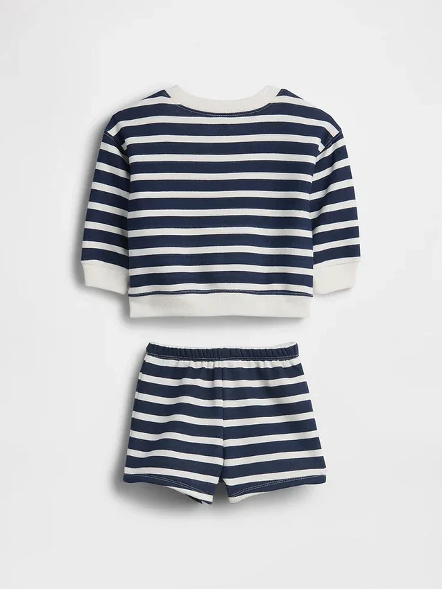 Ensemble de survêtement Baby Vintagesoft à rayures « Bear »