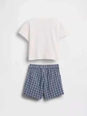 Ensemble de T-shirt à motif « Baby Lobster » et Short à carreaux