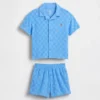 Ensemble de vacances en éponge à carreaux pour Bébé & Enfant
