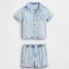 Ensemble en denim pour bébé