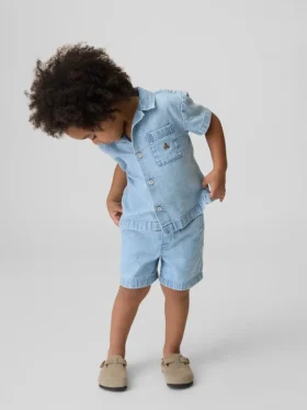 Ensemble en denim pour bébé & enfant